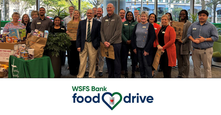 Fighting Food Insecurity Together: WSFS Bank, Sharing Excess and Sunday Breakfast Mission Team Up for Annual Food Drive