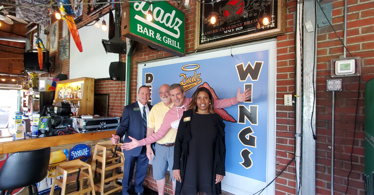 WSFS Associates with the owners of Dadz Bar and Grill.