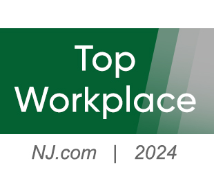 Award logo for best workplace by NJ.com, 2024